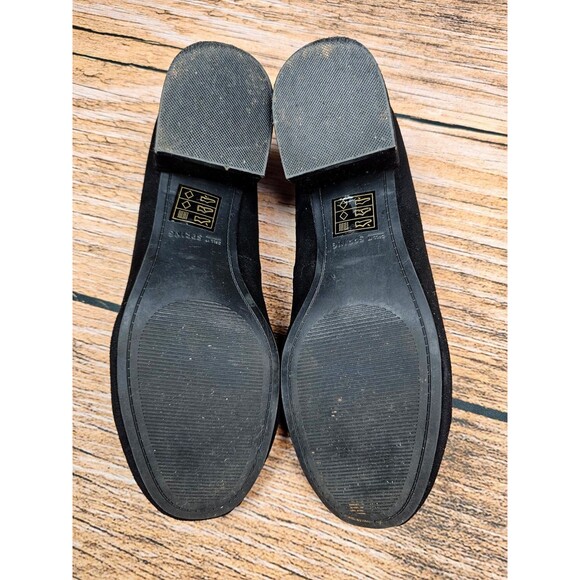 Call It Spring Womens 8 Black Faux Suede Pumps Heels - Picture 11 of 11